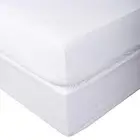 100% Cotton Fitted Sheet 800 Thread Count Solid 1 Piece (Bottom Sheet Only) Q...