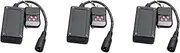 OPLLER 3X 3 Pins XLR Wireless Remote Control Receiver for Smoke Fog Machine DJ Stage Controller Receptor Fogging 400W 900
