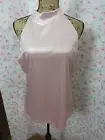 INC INTERNATIONAL CONCEPTS, WOMEN'S NEW MAUVE POLY VELOUR SLEEVELESS TOP, SZ XL