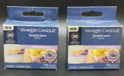 2 Yankee Candle ScentLight Refill LEMON LAVENDER Scent Fragrance 2 Packages