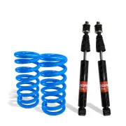 Rear Raised HD Gabriel Ultra Shocks + Lovells Springs for Hyundai Terracan HP