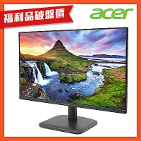 在飛比找Yahoo奇摩購物中心優惠-(福利品)AOPEN 24CV1Y H 24型VA電腦螢幕 