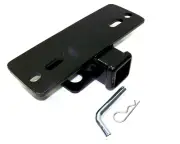 Step Hitch Bumper Mount 2" Receiver 5000 lb Load Truck Trailer with Safety Pin