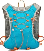 Water Backpack for Running, Jogging Water Bladder, Reflective Multi Functions Backpack for Men Women Camping Cycling Hiking