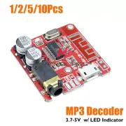 Lot Mini USB Bluetooth 4.1 Audio Receiver MP3 Decoder Amplifier w/ LED Indicator