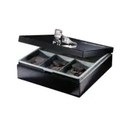 Sentrysafe DS-1 Portable Security Safe with Key Lock, 0.04 Cu. Ft., Black