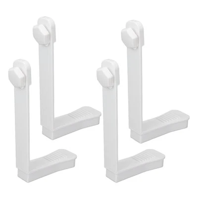 4pcs Bed Sheet Fasteners Mattress Bed Sheet Fixed Clips Holder Straps Househ WTD