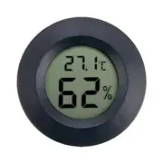 Thermometer Hygrometer Mini Round LCD Digital Tester Sensor Detector for4787
