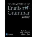 AZAR-FUNDAMENTALS OF ENGLISH GRAMMAR 5E(習作+解答) 9780135159460 <華通書坊/姆斯>