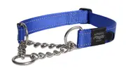Rogz Control Obedience Non-Slip Dog Collar Blue XL