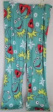 Disney Womens Sleep Lounge Pants Size 2XL XXL 2X Large Kermit The Frog NEW