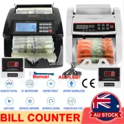 Bill Counter Money Cash Counter Machine Notes Counting Machine Automatic AU Plug