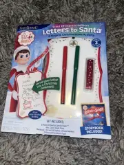 Elf on The Shelf Book and Letters to Santa set Shrinky Dinks Christmas Ornaments