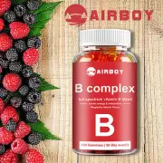 Vitamin B Complex Gummies - Increasing Energy and Focus, Boosting Immunity