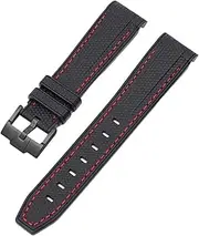 [BCMCBV] For Swatch X Omega Moonswatch For Seamaster 300 Curved Interface Men Women Quality Replace Watch Band 20mm