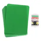 16Pcs Iron on Patches with Sewing Kit 4.9"x3.7" Patches for Clothes Green
