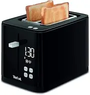 Tefal TL6408 Toaster | For Two Long Slices Favourite Settings Countdown | With Digital Display | 7 Browning Levels | Extra Large | Thermostat