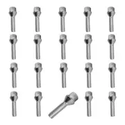20 Extended Wheel Bolts tapered M14x1,5 43mm for Alfa Romeo Audi BMW .