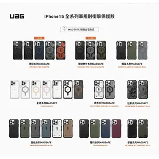 UAG iPhone 15 Plus 頂級版耐衝擊保護殼-碳黑 詮國