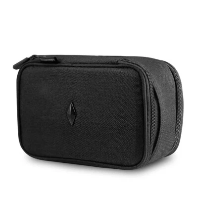 Vatra 7" Domino Glass and Pipe Protection Case - Padded Bong Stash Bag - BLACK