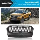 Matte Black Front Mesh Grill for Ford Ranger PX2 2015 2016 2017 2018 incl WT
