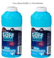 2 x Fom Mania Fomilator Foam Refill Bottles - INCLUDES EXPRESS SHIPPING