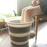 在飛比找Yahoo!奇摩拍賣優惠-折疊水盆 折疊水桶 儲水桶 30升大號水桶洗衣桶折疊水桶美術