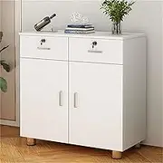 File Cabinet File Cabinet Office Data Low Cabinet with Lock Tool Cabinet Drawer for Home Office(Natural 2)