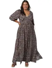 [The Poetic Gypsy] On a Whim Midi Dress in Assorted