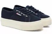 BNIB Superga Linea Up Down Flatform 2790 Trainer Sneakers Size 36