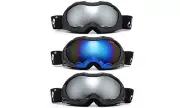 Addult Cloud 9 Ski Goggles Snowboard Anti-Fog Scratch Resist Shatterproof Lens