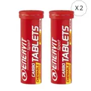2 x Enervit Carbo Tablets 12 lozenges
