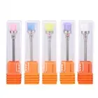 5pcs Nail Polish Grind Drill Clean Brush Head For Electric Nail Dust Remover MNS
