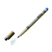 Sakura Pigma Micron (PN) Plastic Nib Pen .45mm Blue Ink Office School Art