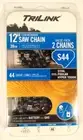 2 Pack 12” 30cm Chain Saw Chain Blade Poulan Stihl Echo McCulloch S44