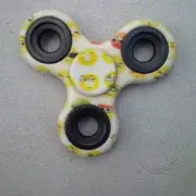 Emoji face Hand Spinner Tri Fidget Spinner Ceramic EDC Focus Toy Kids Adult