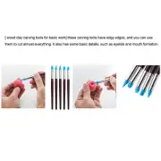 28 Polymer Pcs Clay Tools Crafts Pottery Clay Carving Sculpting Tool Accessory