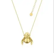 Disney Couture Kingdom - Winnie the Pooh - Eeyore Necklace Yellow Gold