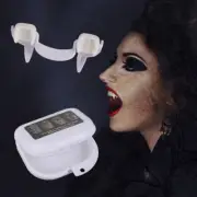 Halloween Scary Fangs Retractable Teeth for Party Cosplay Vampire Zombie Costume