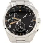 Hamilton Khaki Aviation Pilot Pioneer Chrono H765220 H76522131 SS Quartz