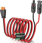 Vansdon Solar to XT60i Extension Cable 10AWG 40FT XT60i Female to Male Connector for RV Foldable Solar Panel, Portable Power Station, Solar Generator