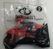 McDonalds Happy Meal 2018 Incredibles 2 #2 Elasticycle Disney Pixar Free Ship
