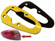 NEARSIDE + OFFSIDE N/S O/S REAR TRUNK LIGHT LAMP GASKET SEAL FOR ALFA ROMEO 147