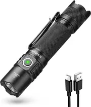 SP35T Torch 3800 Lumens Super Bright Rechargeable LED Flashlight IPX8 Waterproof