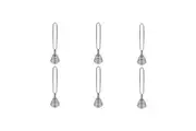 6x Appetito Spring Whisk Beater Whisking Home Kitchen Cooking Utensil Tool SLV