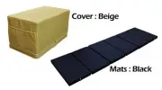 MULTI PURPOSE VINYL MAGIC BOX FOLDABLE PLAY FOR INFANT TODDLER MAT BEIGE COLOR