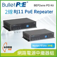 在飛比找PChome24h購物優惠-BulletPoE BEP2wire PD Kit 2線 R