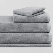 Sheridan Austyn Towel Range - Bath Sheet in Silver