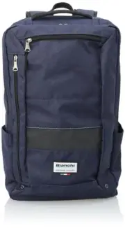 [Bianchi] Sustainable Square Backpack Men's Lightweight Large Capacity Commuting