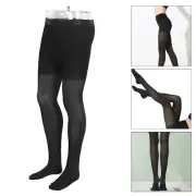 Compression Elastic Pantyhose Relieve Soreness 15 To 20mmHg Thin Black Stretch